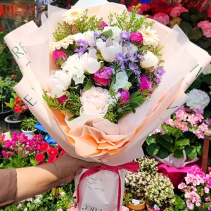 Colorful Pastel Garden Mix Bouquet